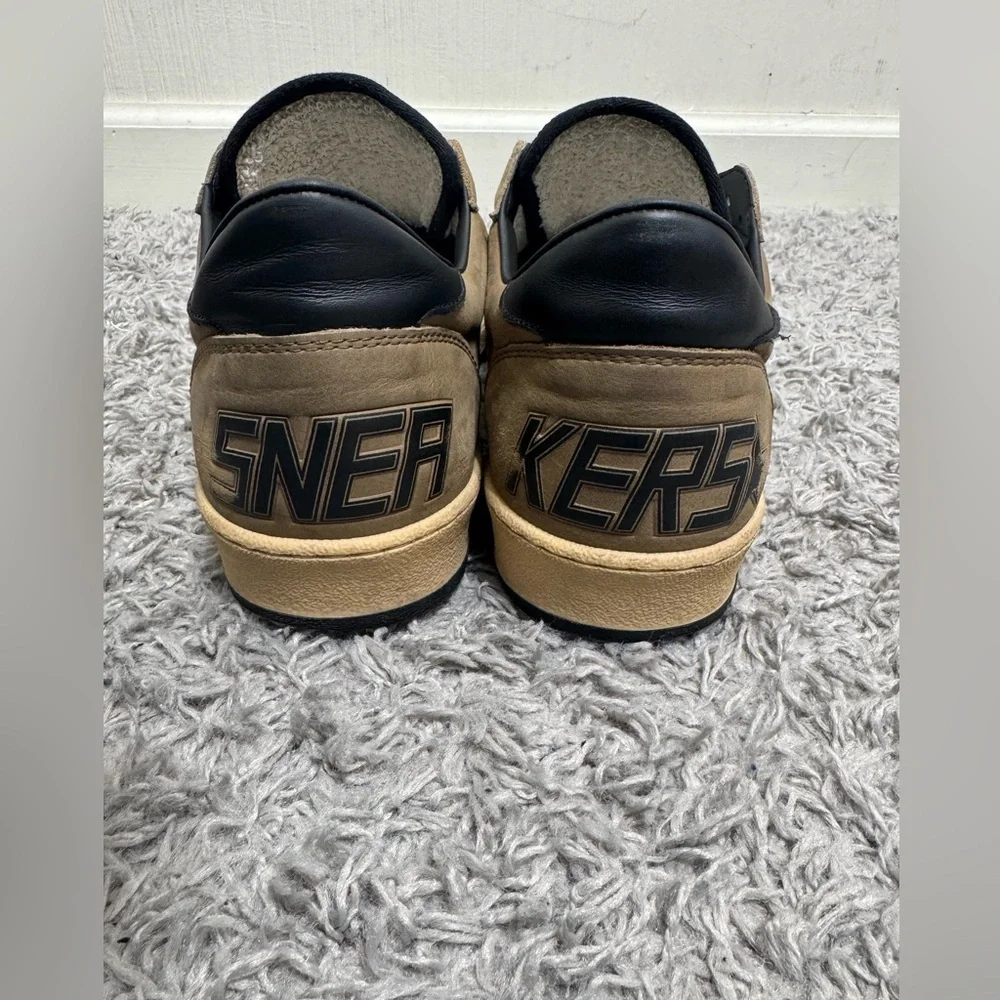 Golden Goose Men's Black and Brown Sneakers - Picture 4 of 15
